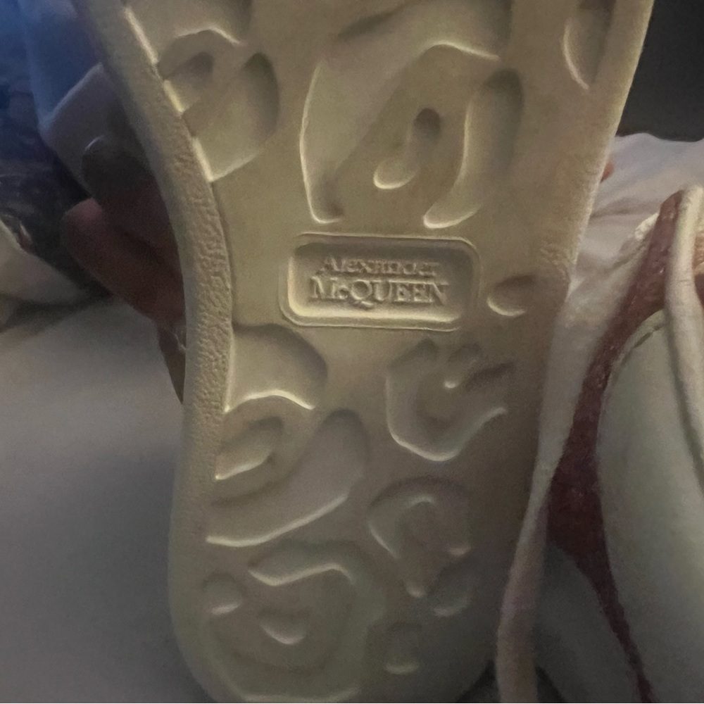 100%Authentic Alexander McQueen Women's Pink Trainers size 38